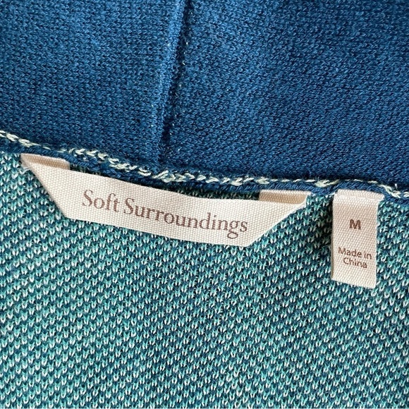 Soft Surroundings Kimono Sleeve Cardigan Sweater Topper - Cleo - Picture 6 of 11